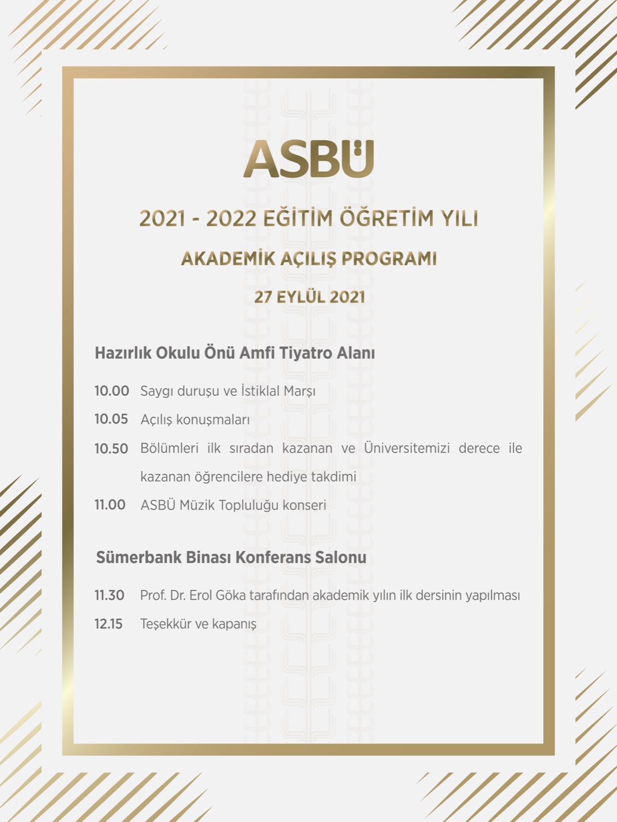 akademik açılış