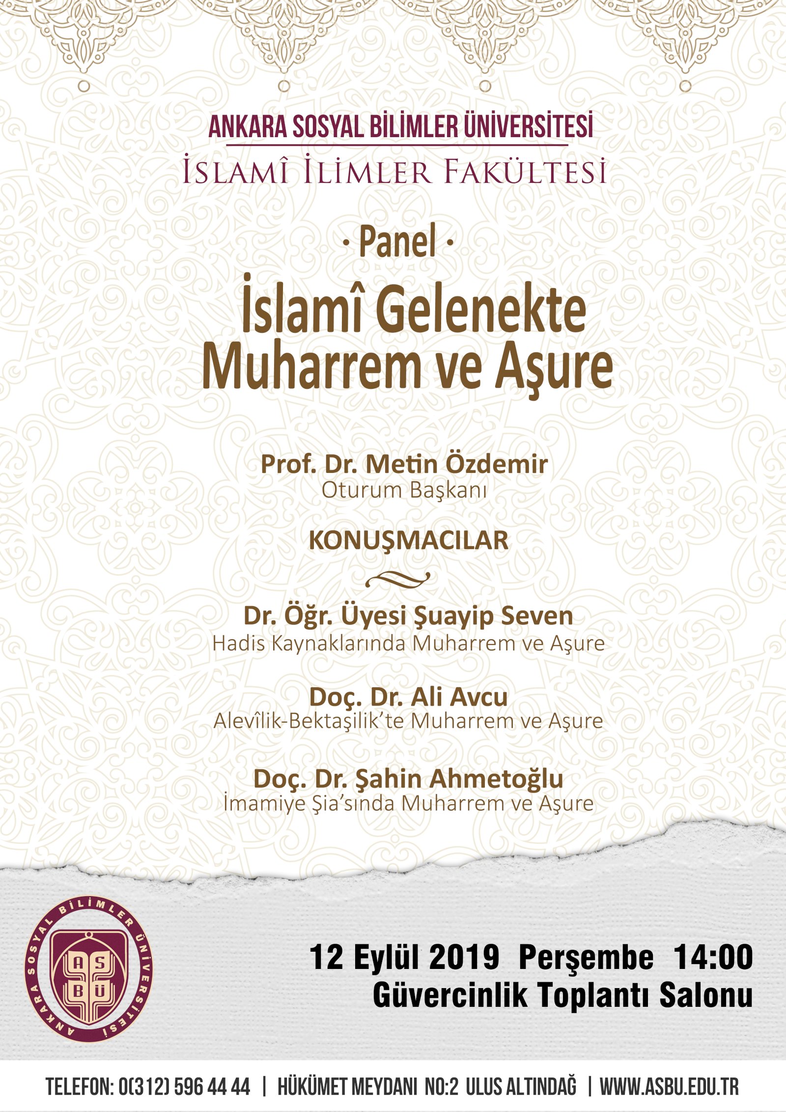 islami ilimler fakültesi paneli
