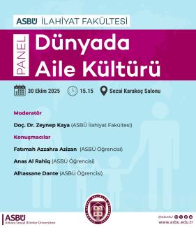 Dünyada Aile Kültürü Paneli